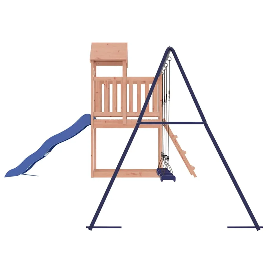 Aire de jeux d'extérieur bois massif de douglas - 6