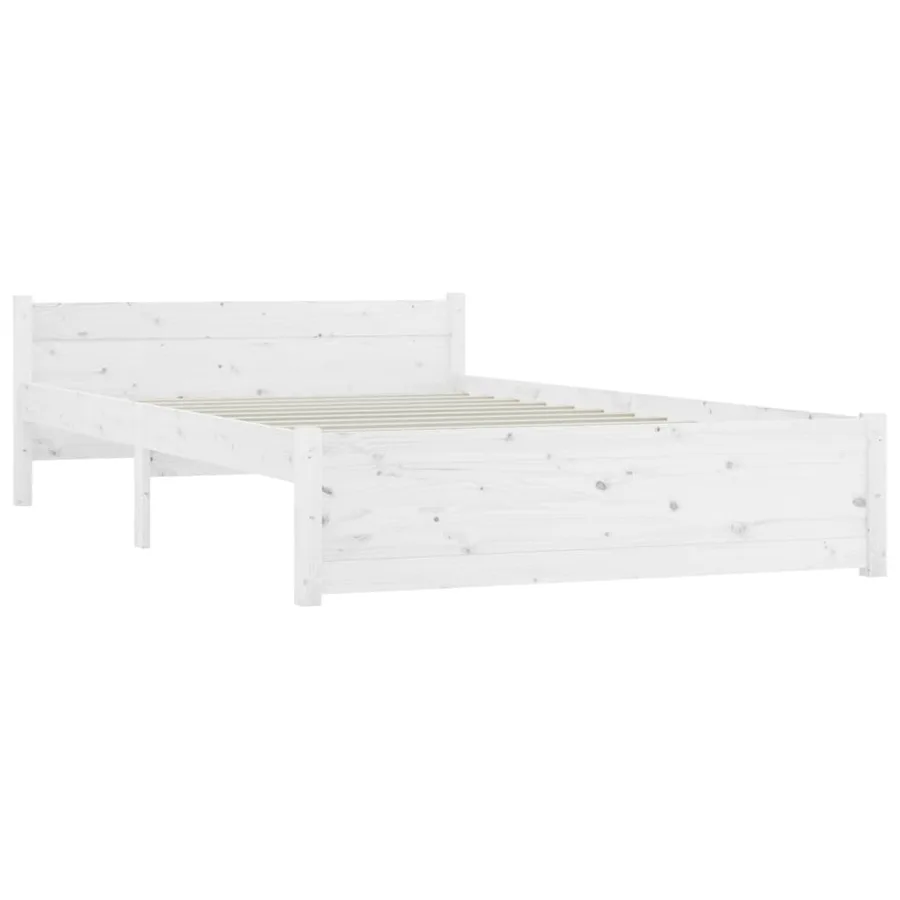 Cadre de lit sans matelas avec tiroirs blanc 160x200 cm - 5
