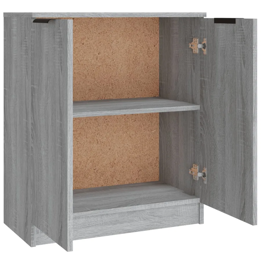 Buffets 3 pcs Sonoma gris Bois d'ingénierie - 8
