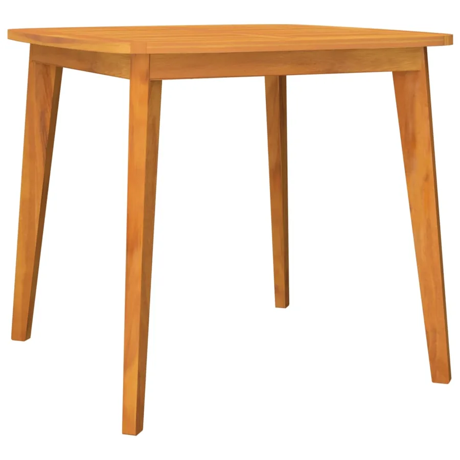 Ensemble à manger de jardin 3 pcs Bois d'acacia solide - 4