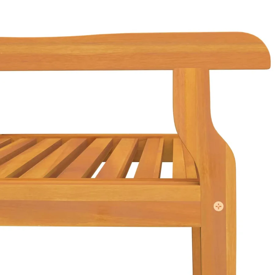 Ensemble à manger de jardin 5 pcs Bois d'acacia solide - 10