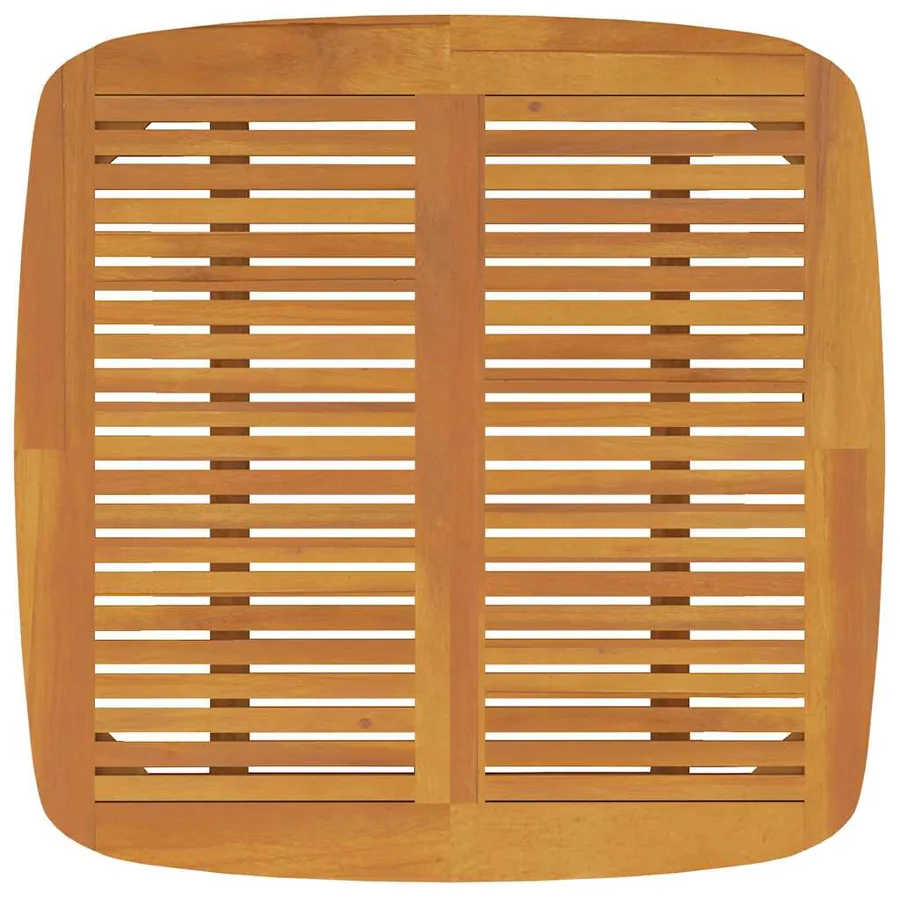 Ensemble à manger de jardin 5 pcs Bois d'acacia solide - 5