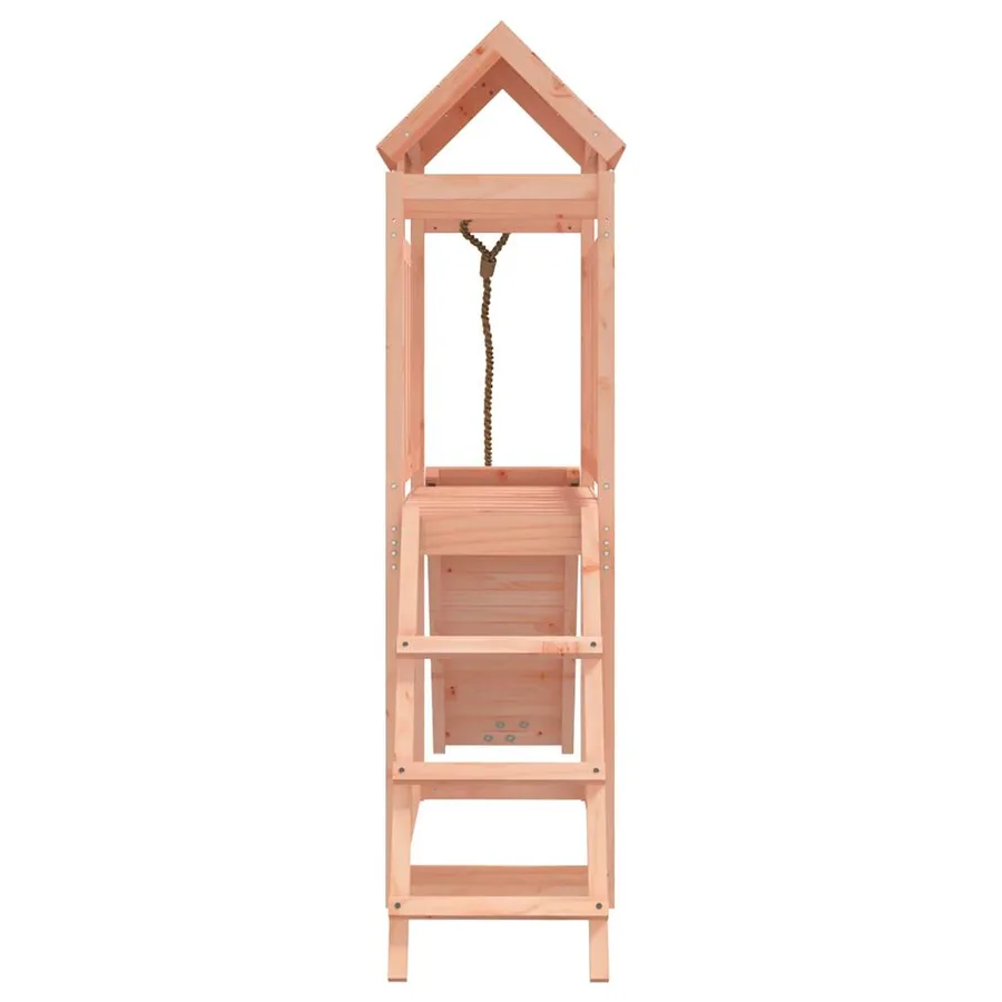 Maisonnette de jeu avec mur d'escalade bois massif Douglas - 7