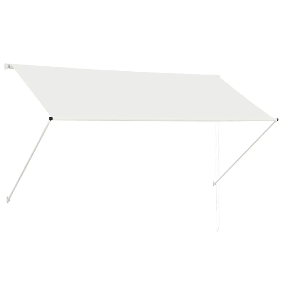 Auvent rétractable 250x150 cm Crème - 2