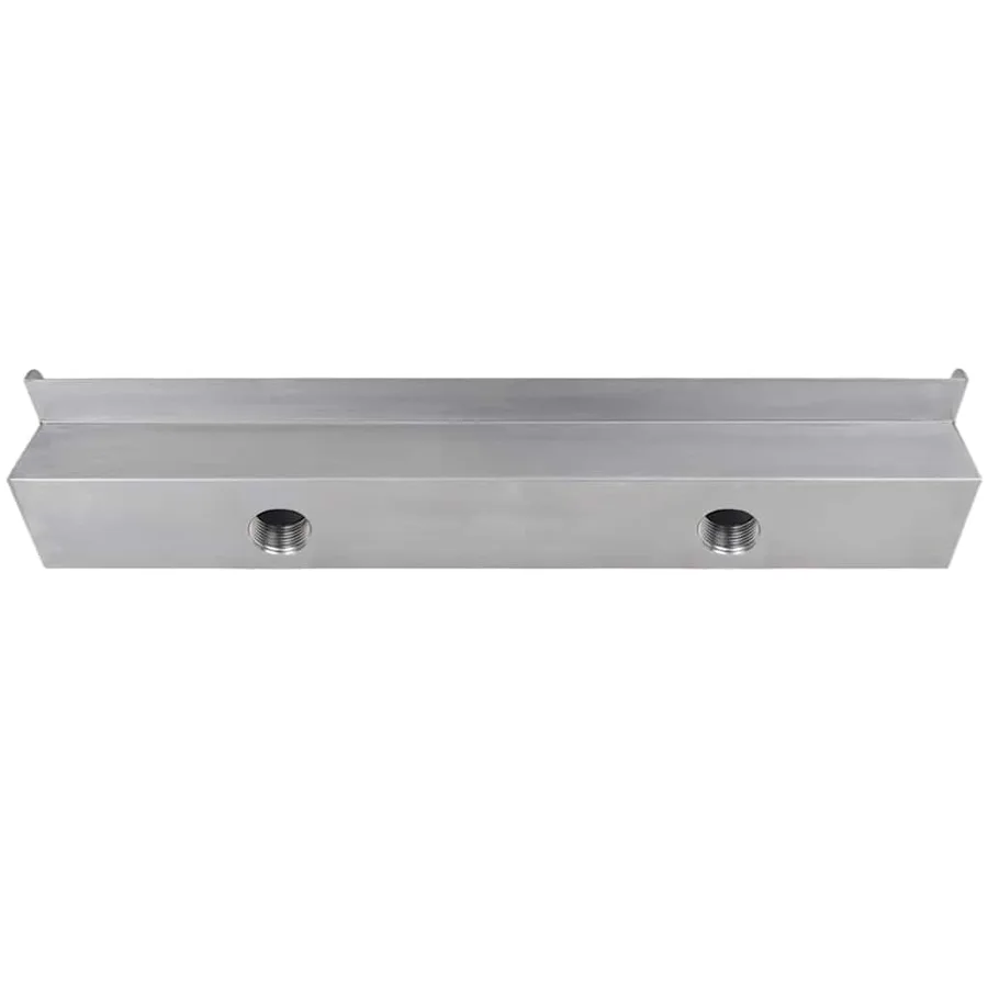 Lame d'eau rectangulaire 60 cm Acier inoxydable pour piscine - 4