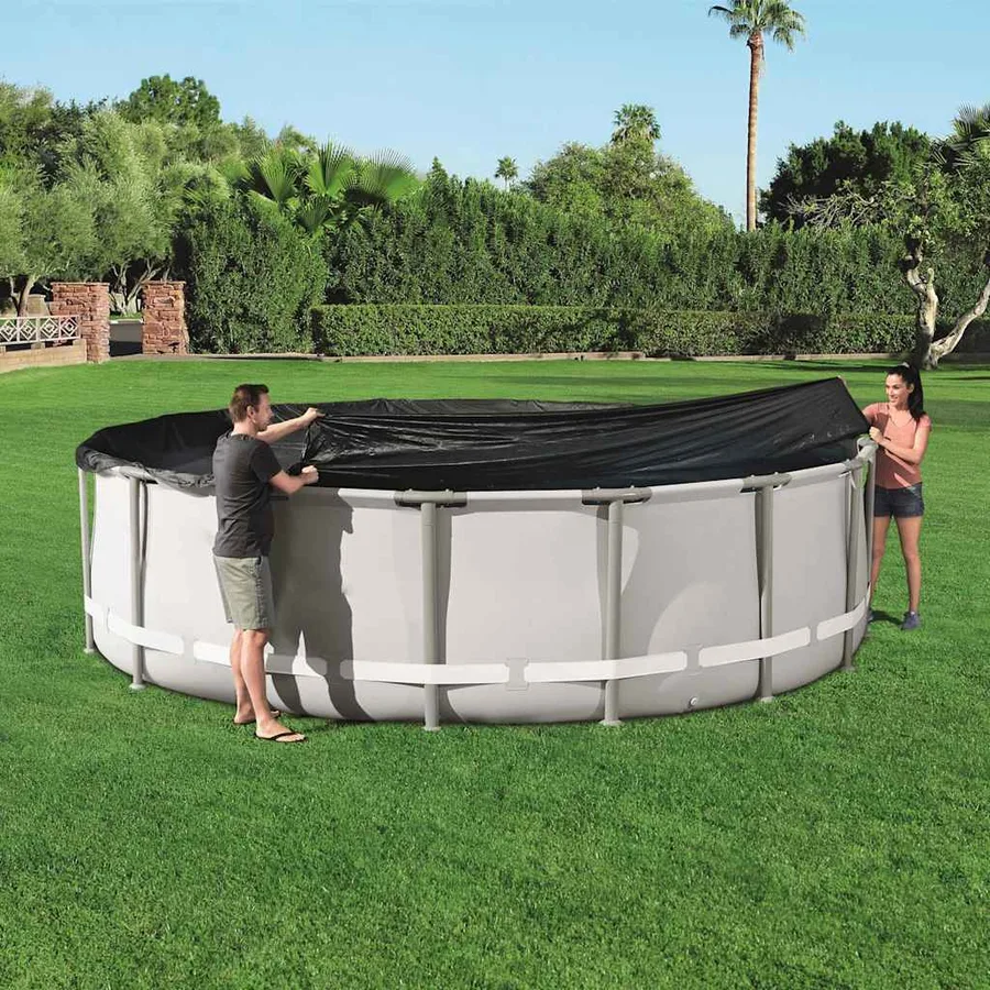 Bestway Couverture de piscine Flowclear 488 cm - 4