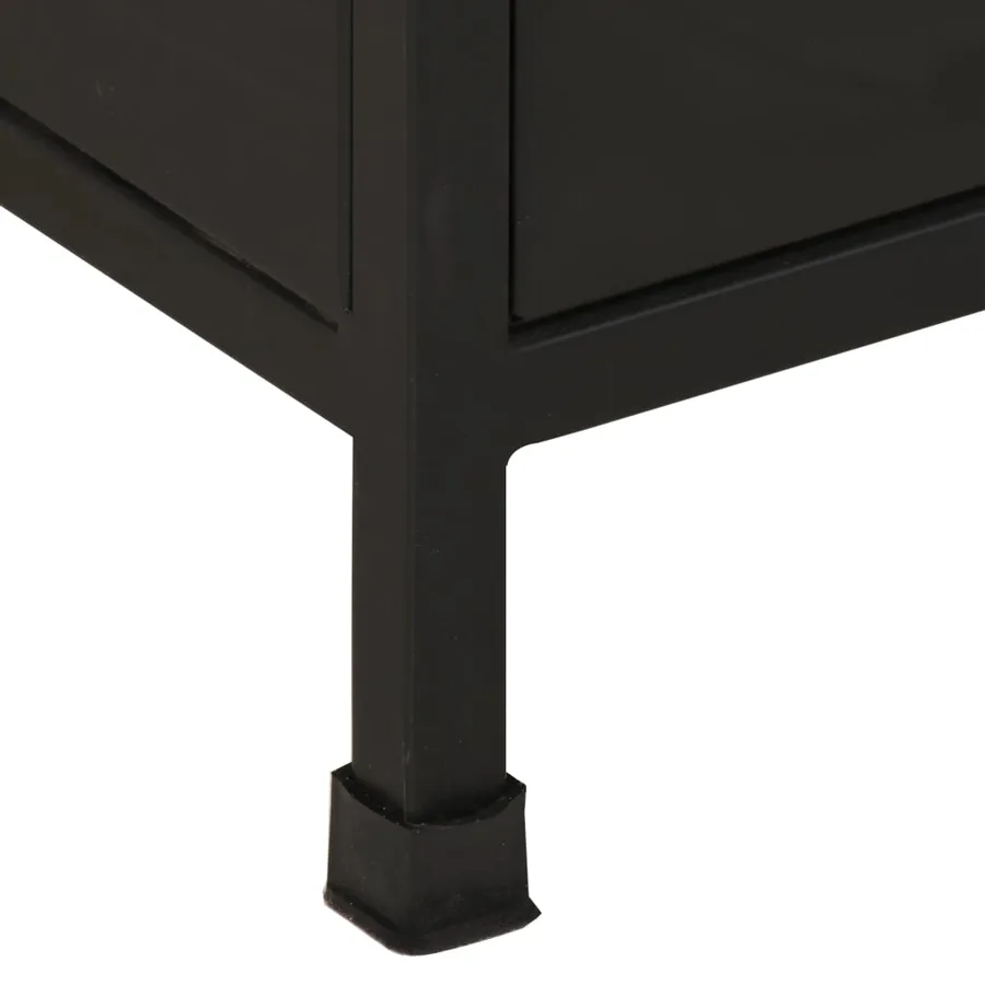 Buffet 47x35x76 cm Bois de manguier brut - 7