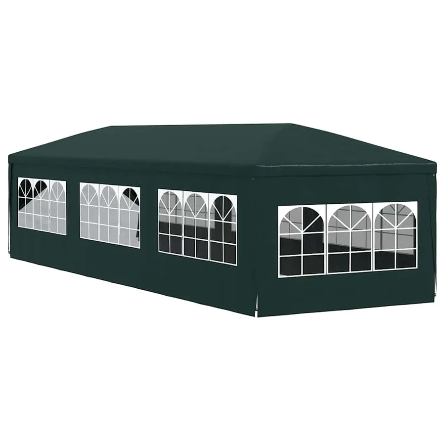 Tente de réception 3 x 9 m Vert - 5