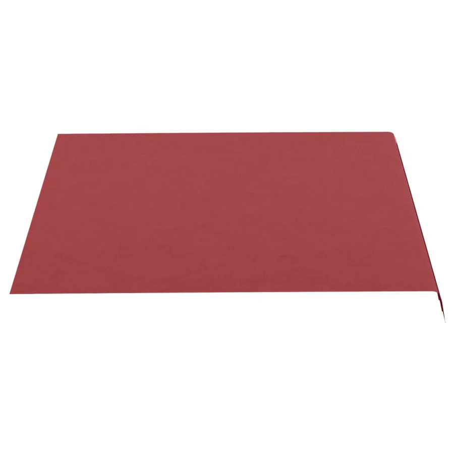 Tissu de remplacement pour auvent bordeaux rouge 3x2,5 m polyester - 3