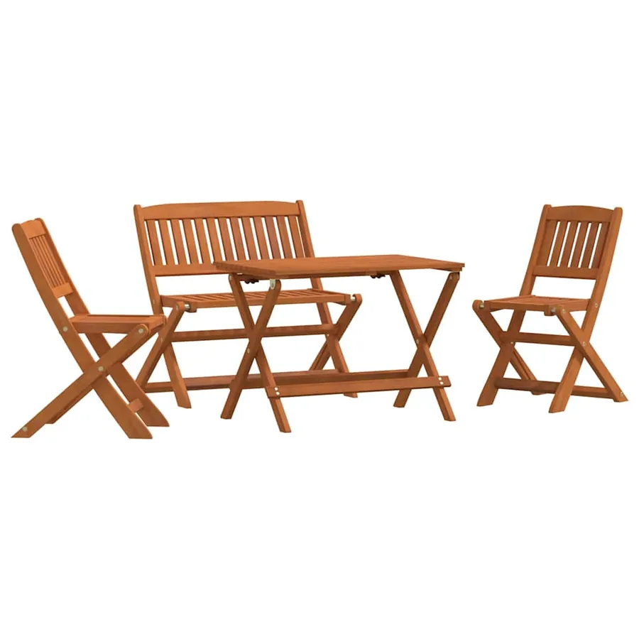 Ensemble à manger d'extérieur 4 pcs pour enfants Eucalyptus