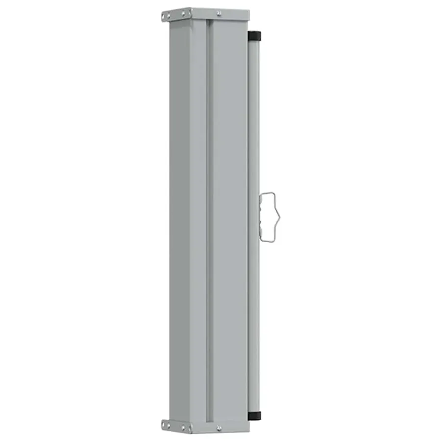 Auvent latéral rétractable de patio 80x300 cm Marron - 4