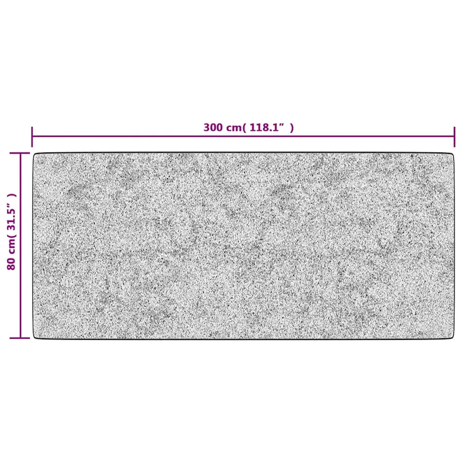 Tapis lavable Patchwork 80x300 cm Multicolore - 6
