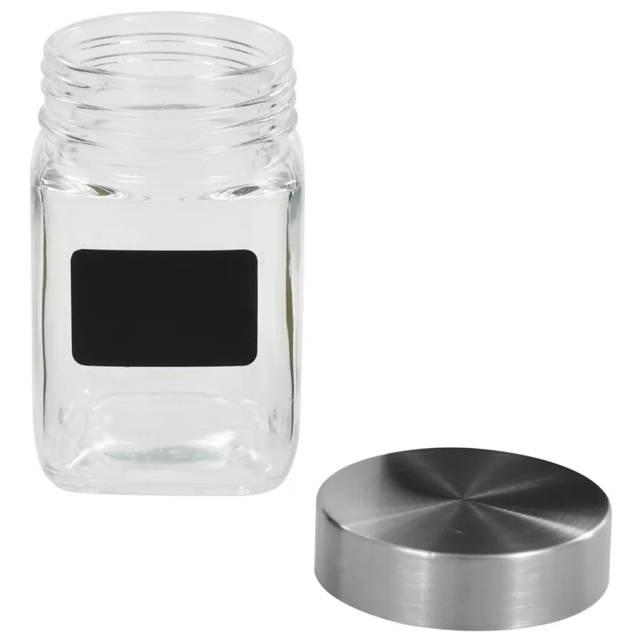 Pots de conservation avec autocollant 12 pcs 300 ml - 3