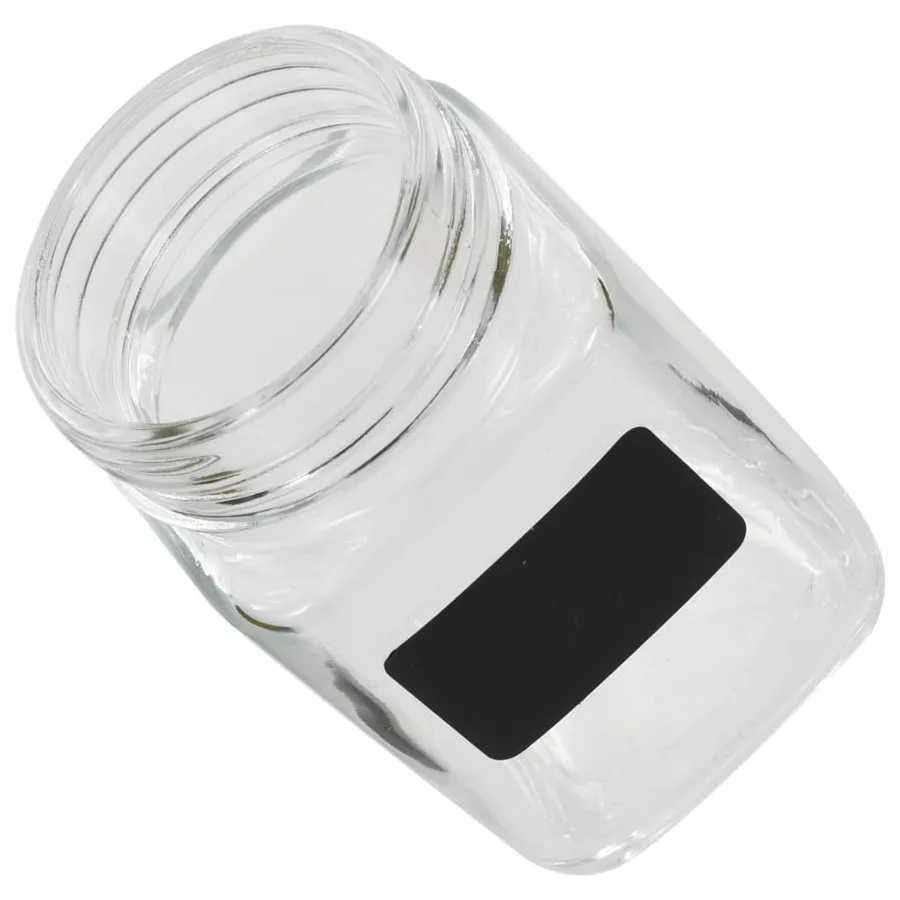 Pots de conservation avec autocollant 12 pcs 300 ml - 4