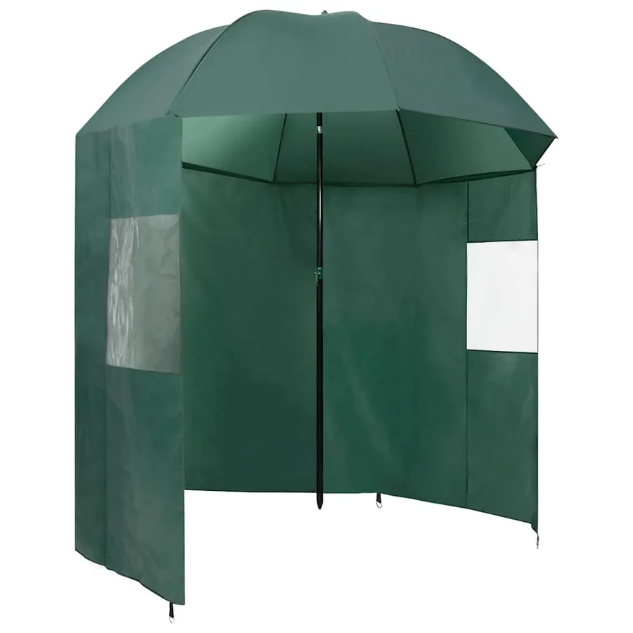 Parapluie de pêche Vert 220x185 cm