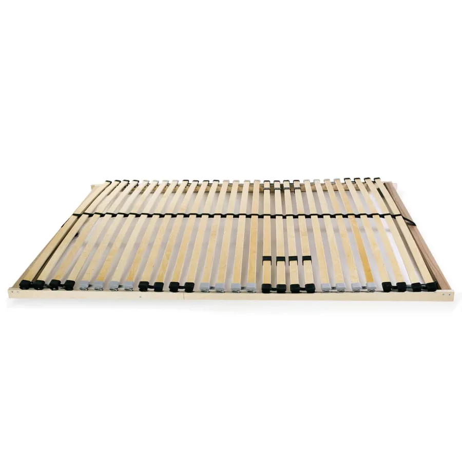 Sommier à lattes sans matelas avec 28 lattes 7 zones 140x200 cm - 2
