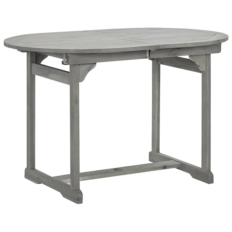 Ensemble à manger de jardin 5 pcs Bois d'acacia massif - 6