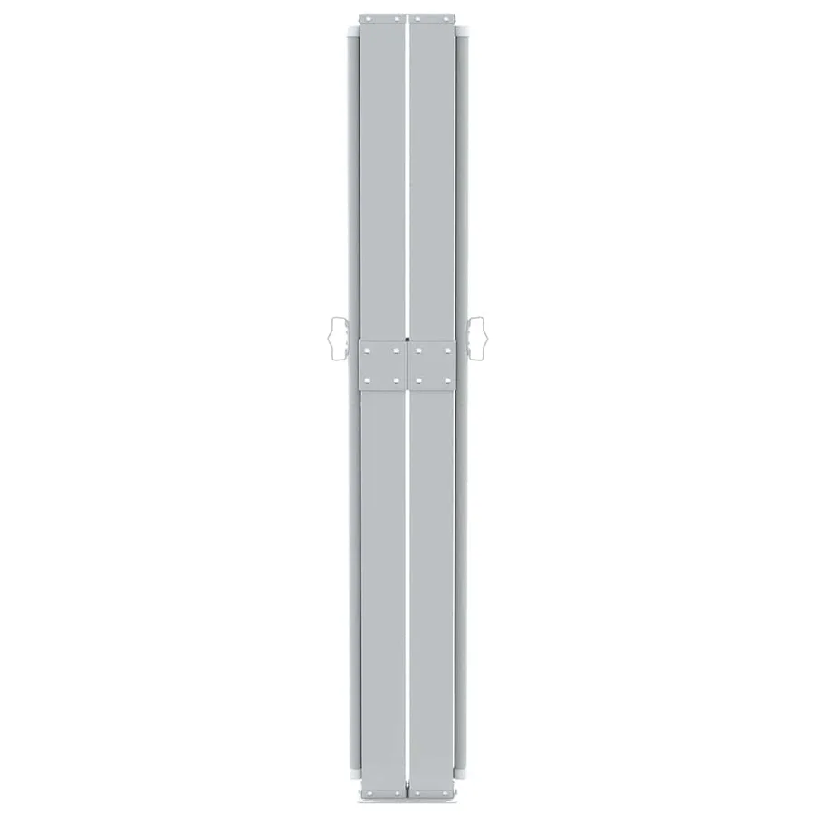 Auvent latéral rétractable de patio 170x1200 cm Crème - 6