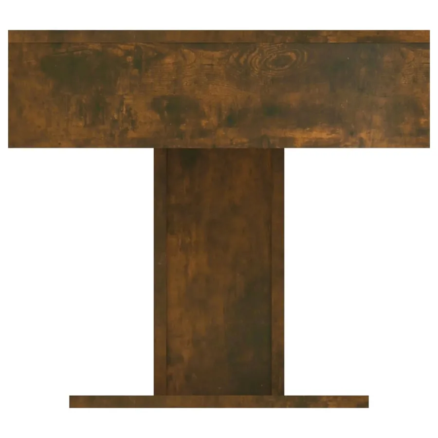 Table basse Chêne fumé 96x50x45 cm Bois d'ingénierie - 6