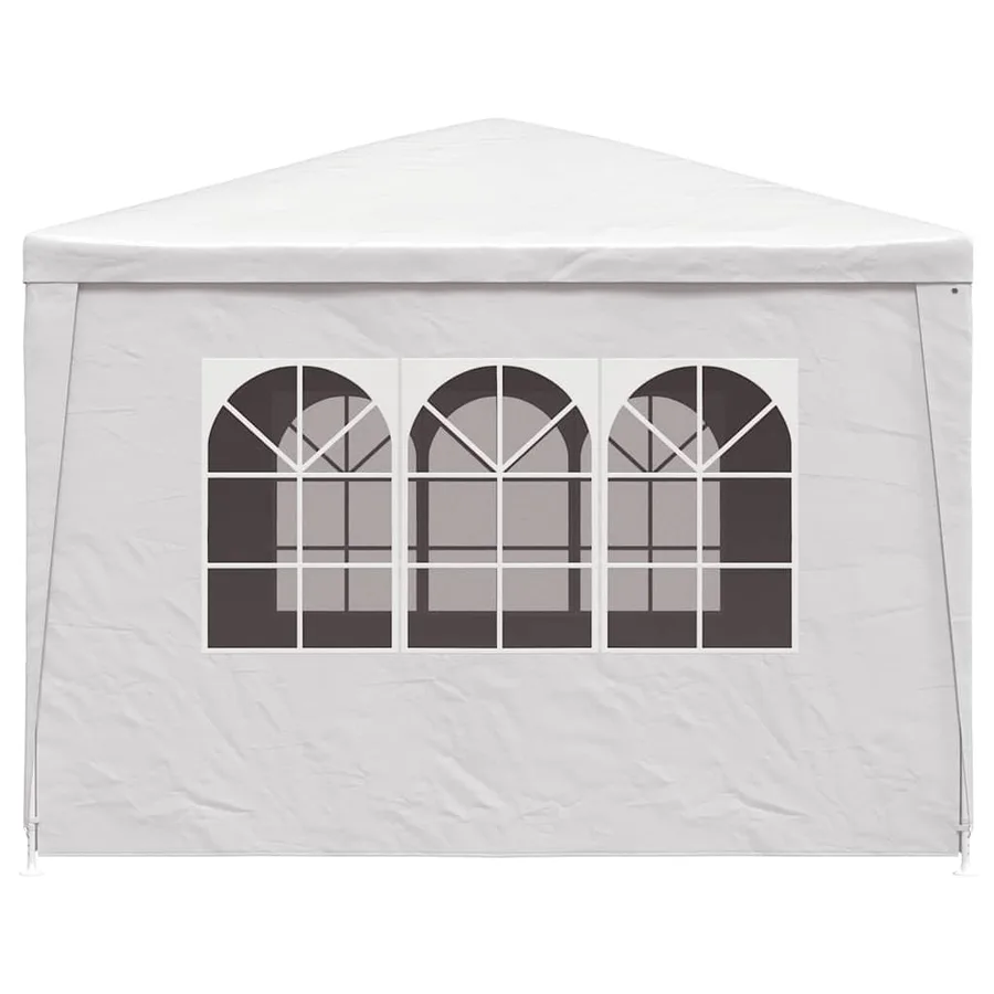 Tente de réception 3 x 3 m Blanc - 5