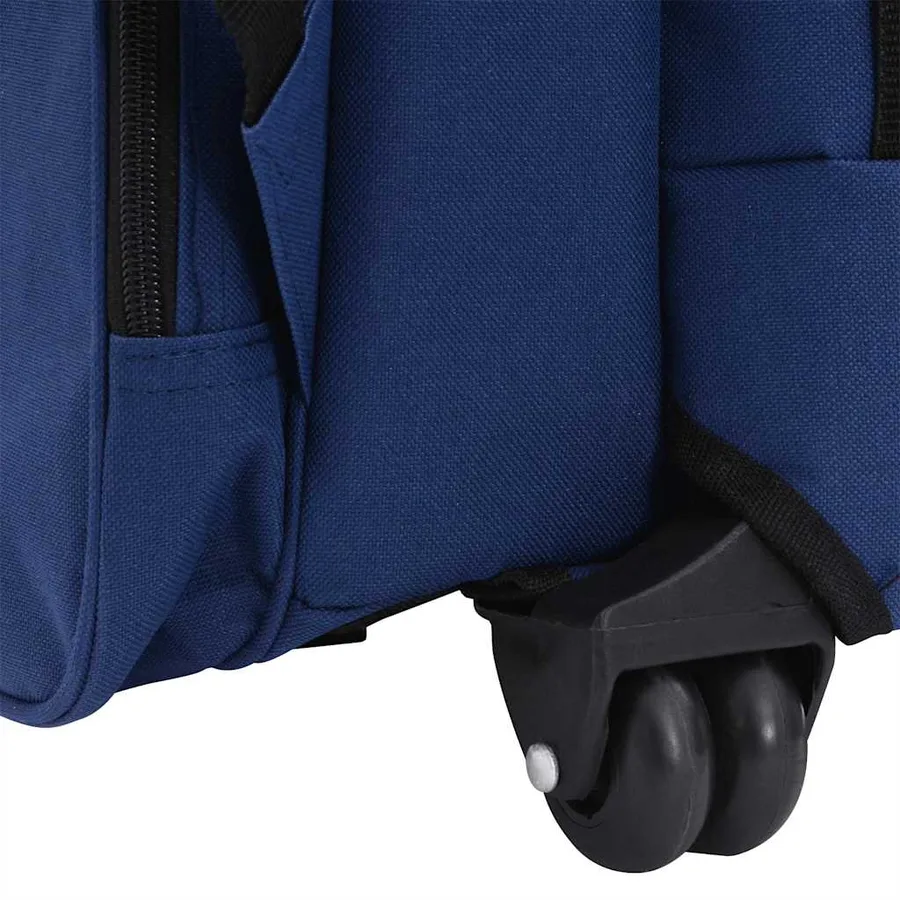 Chariot polyvalent pliable pour animaux de compagnie bleu - 6