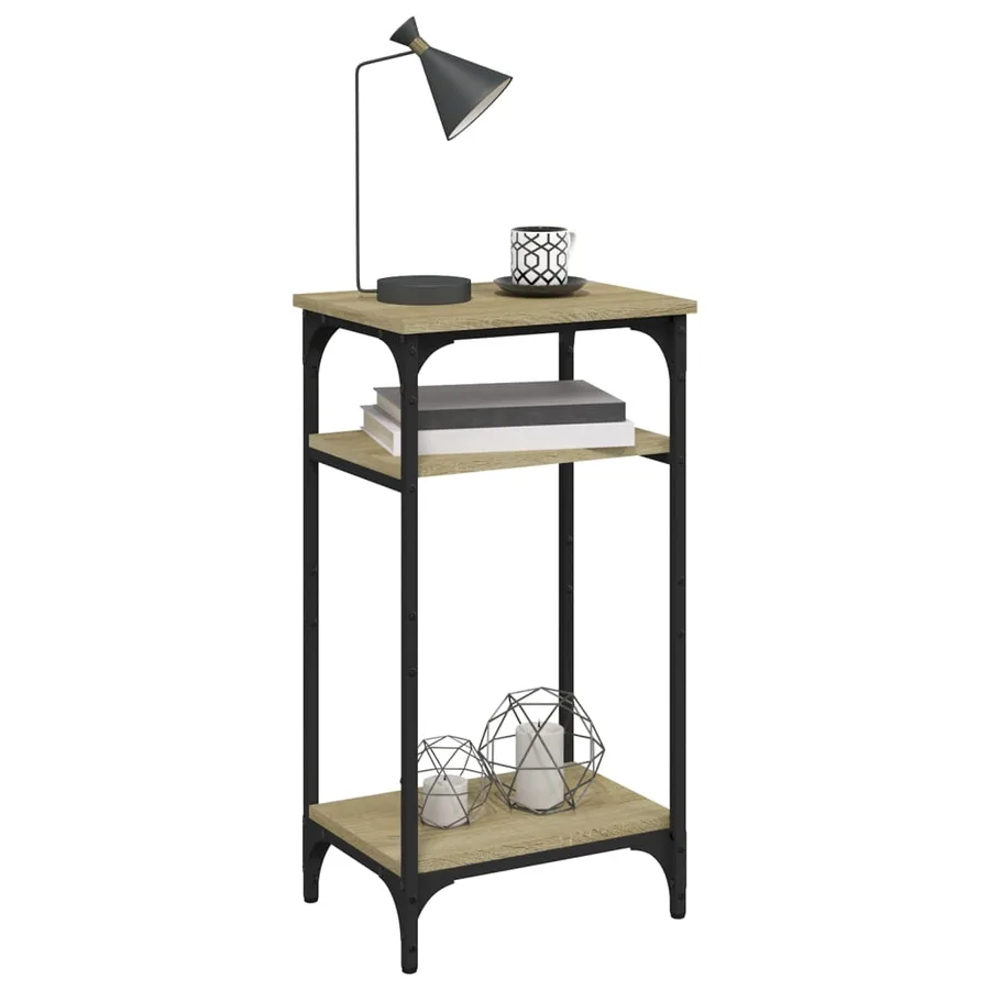 Table d'appoint Chêne sonoma 40x30x75 cm Bois d'ingénierie - 6