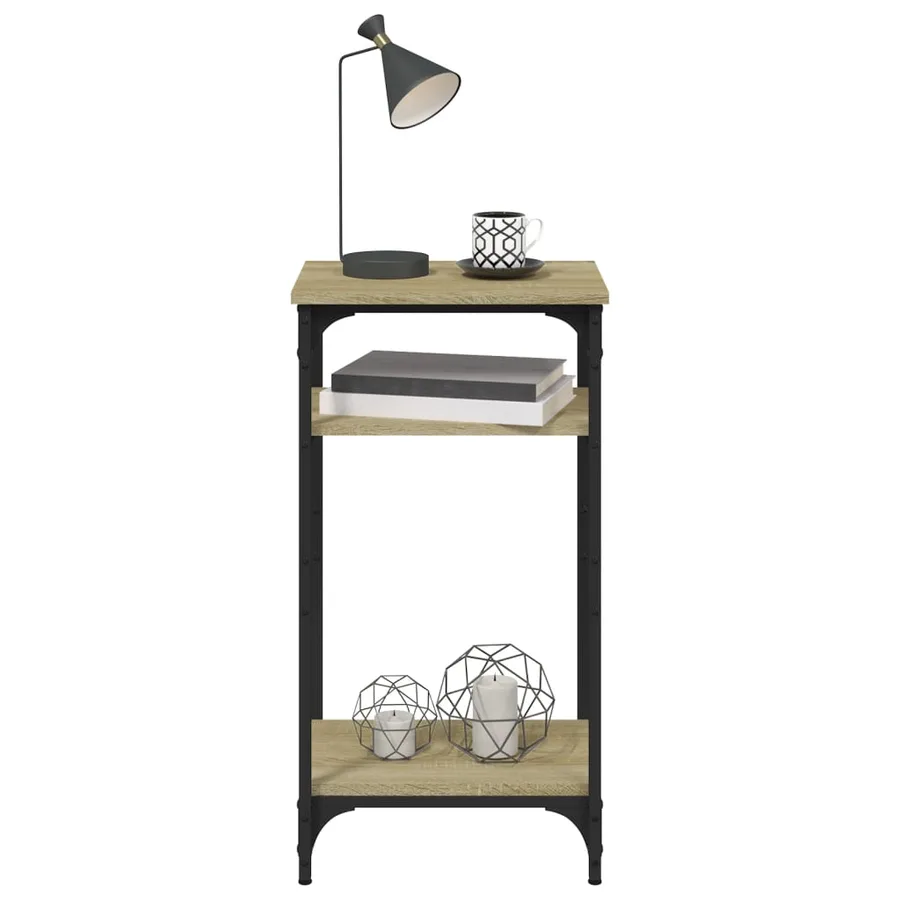 Table d'appoint Chêne sonoma 40x30x75 cm Bois d'ingénierie - 7