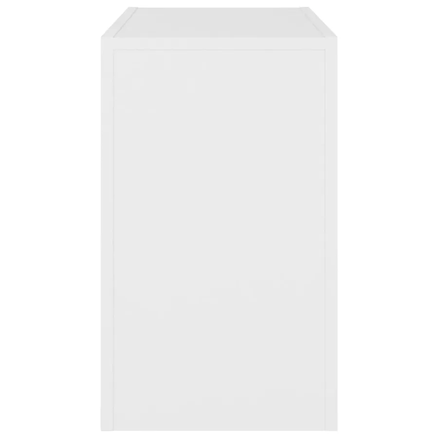 Tables basses gigognes 3 pcs Blanc Bois d’ingénierie - 6