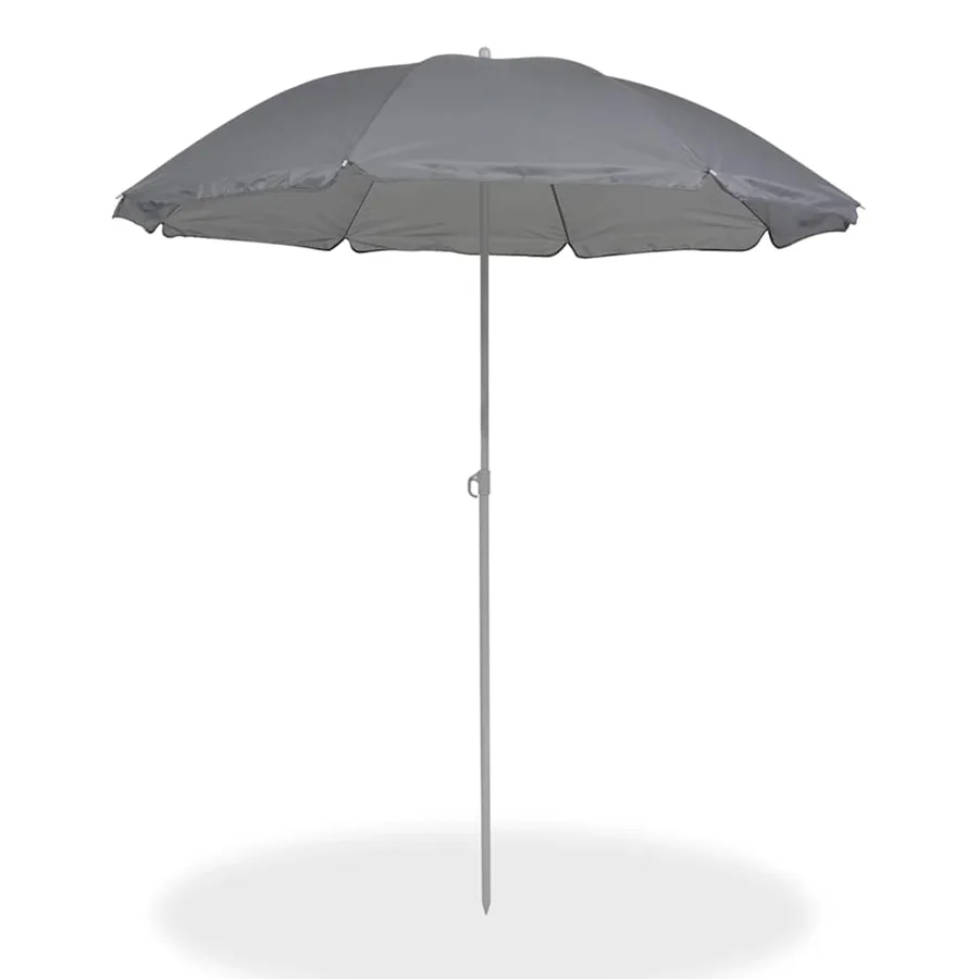 Ensemble à manger d'extérieur 8 pcs Acier et textilène Gris - 16