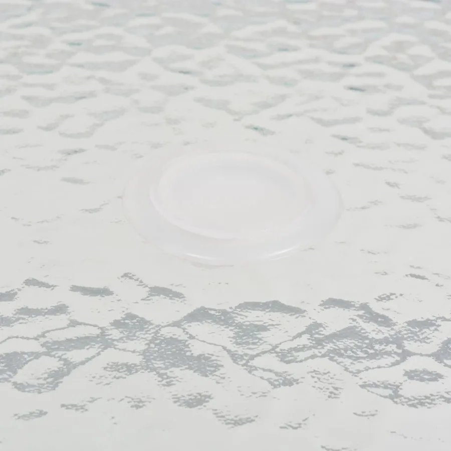 Ensemble à manger d'extérieur 8 pcs Acier et textilène Gris - 7
