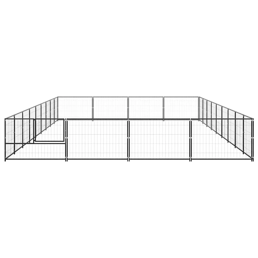 Chenil Noir 36 m² Acier - 5