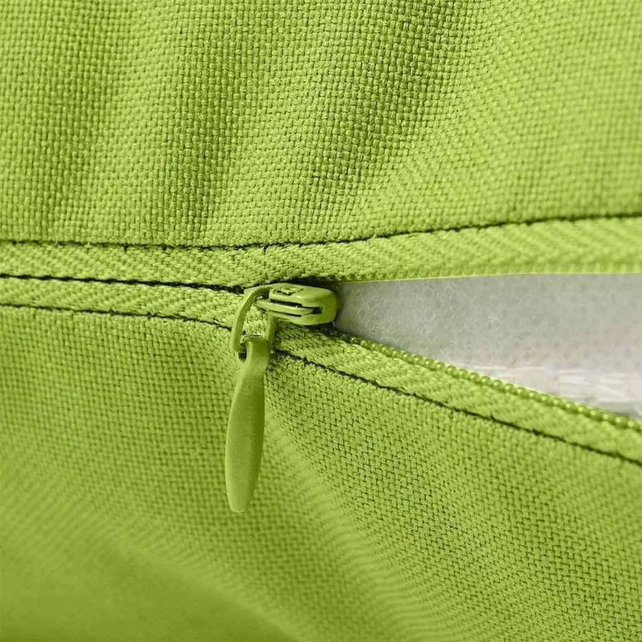 Oreiller d'extérieur 2 pcs 45 x 45 cm Vert pomme - 4