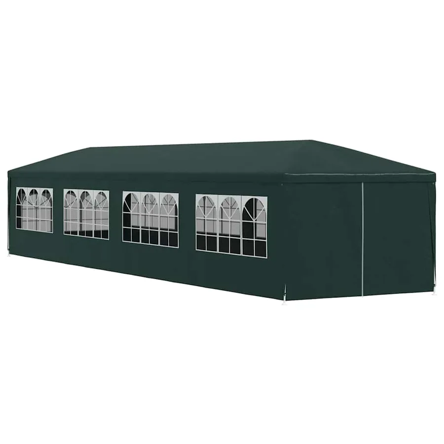 Tente de réception 3x12 m vert - 2