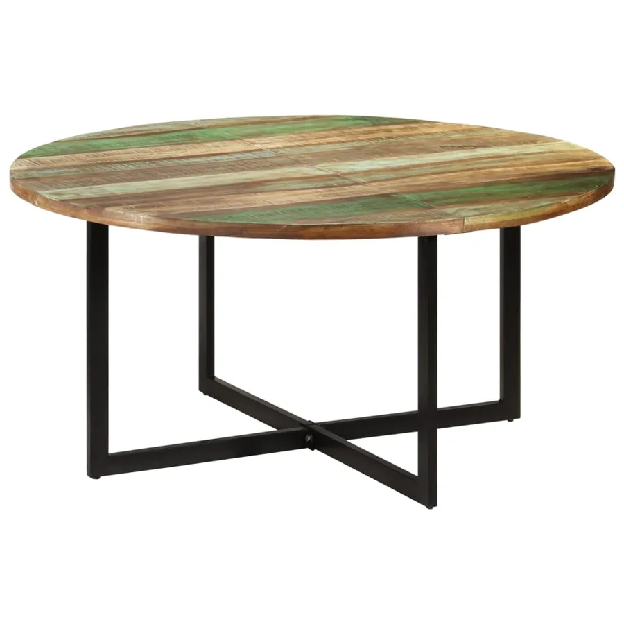 Table à manger 150x75 cm Bois massif de récupération - 10