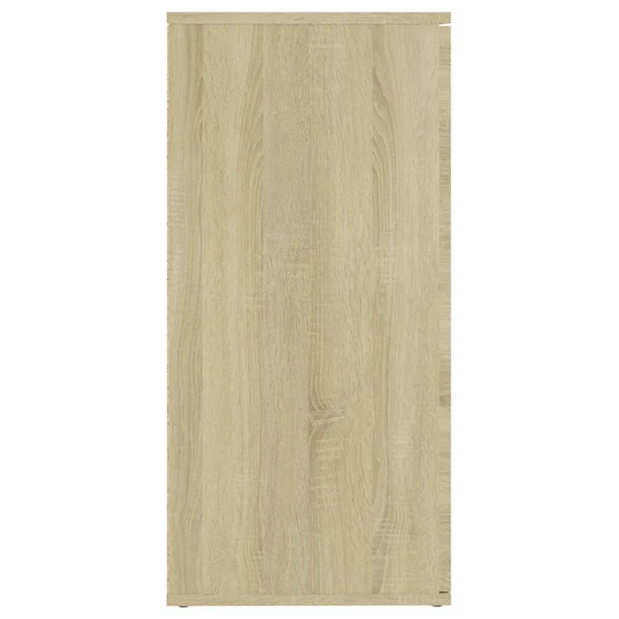 Buffet Chêne sonoma 160x36x75 cm Bois d'ingénierie - 8