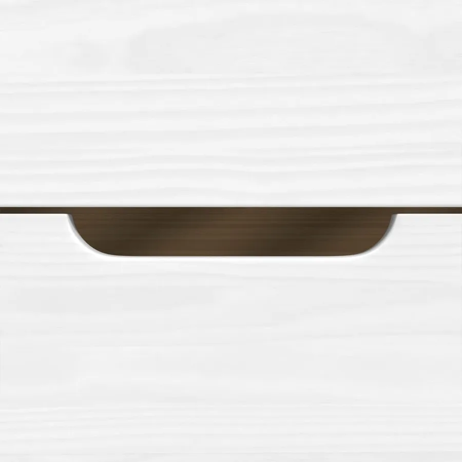 Lit de jour avec 2 tiroirs blanc 90x200 cm pin massif IRUN - 7