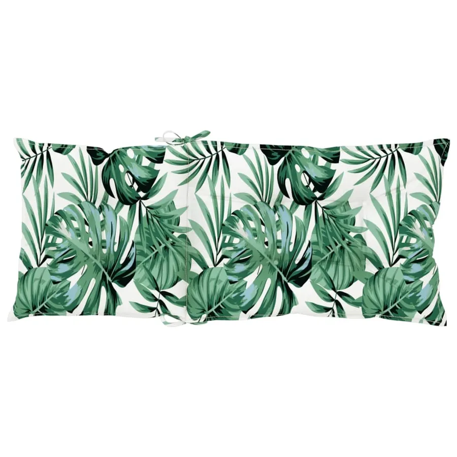 Coussins de chaise de jardin à dossier haut lot de 6 tissu - 6