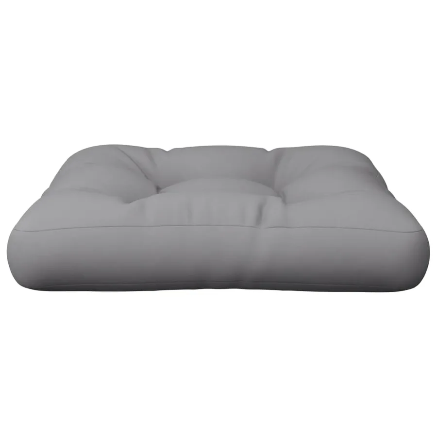 Coussin de palette gris tissu - 4