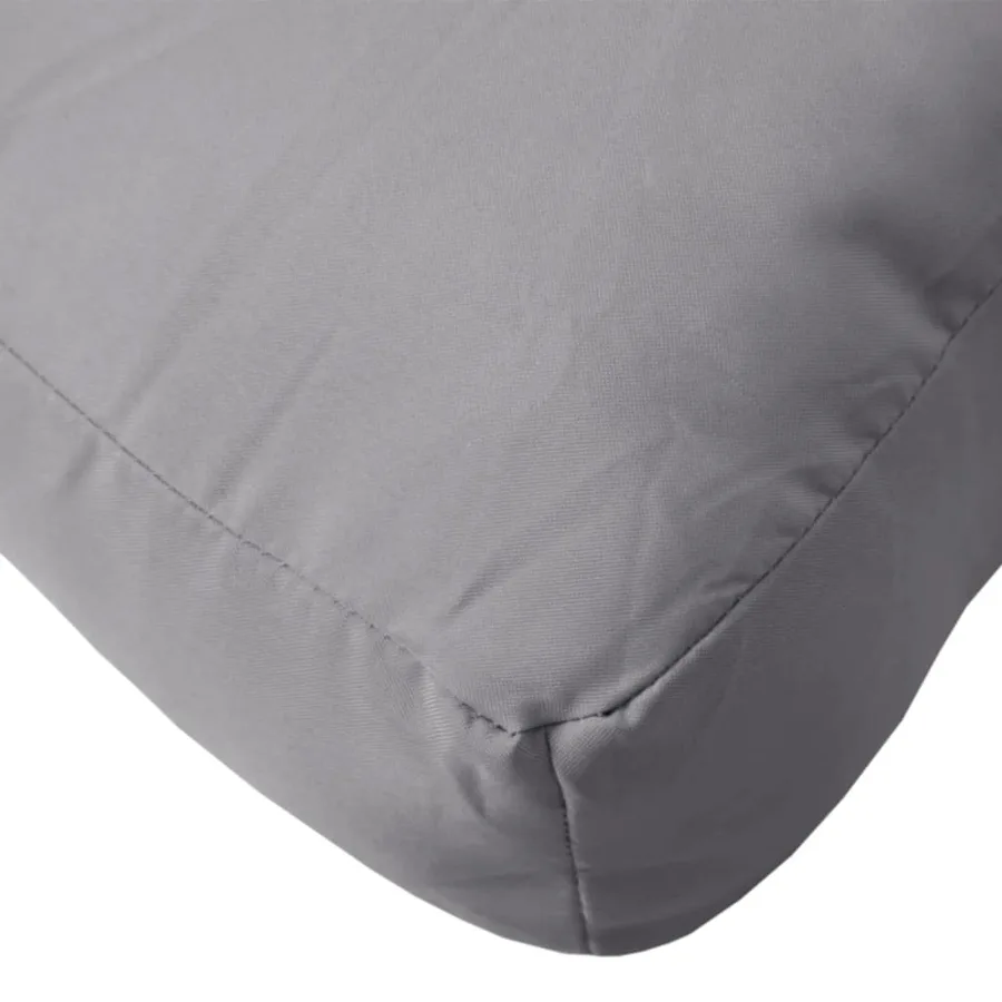 Coussin de palette gris tissu - 8