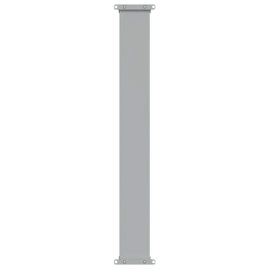 Auvent latéral rétractable de patio 100 x 300 cm Blanc cassé - 6