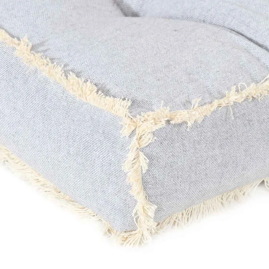 Coussin de canapé palette Gris 120x80x10 cm - 5