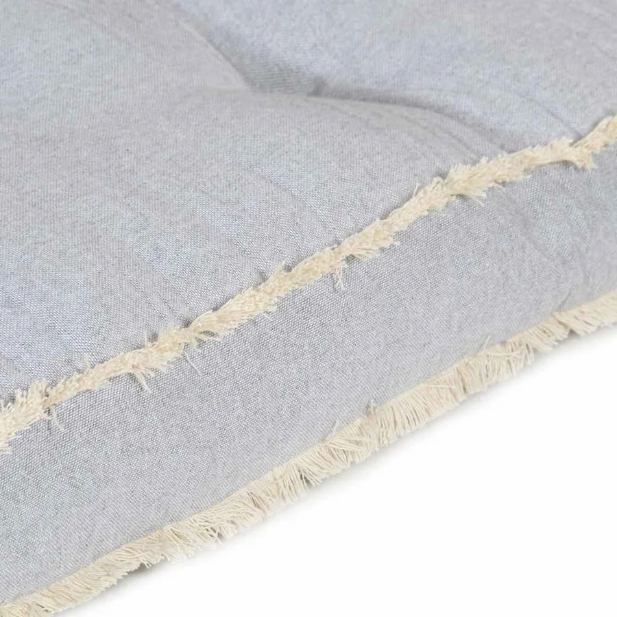 Coussin de canapé palette Gris 120x80x10 cm - 6