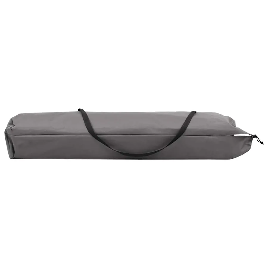 Chaise longue pliable 2 places Gris Acier - 5
