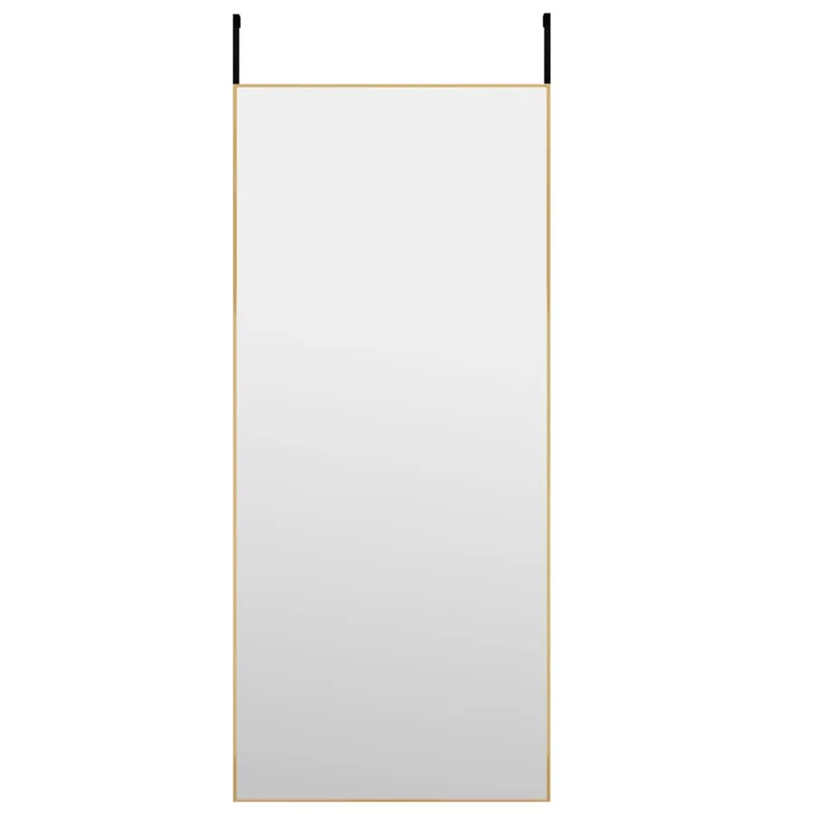 Miroir de porte Doré 40x100 cm Verre et aluminium - 2