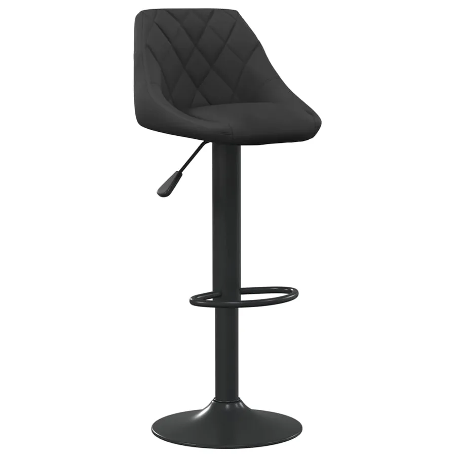 Tabouret de bar Noir Velours - 2