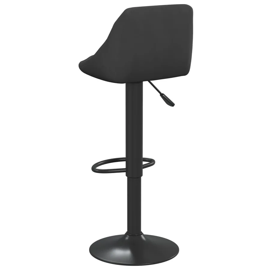 Tabouret de bar Noir Velours - 5