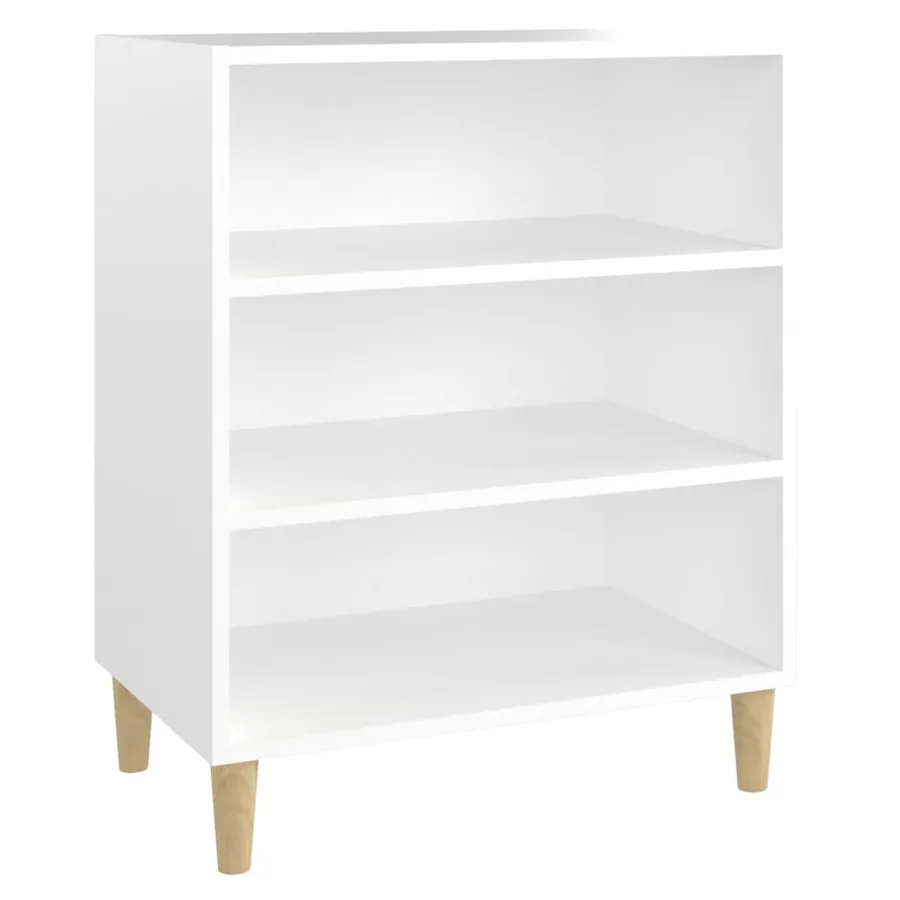 Buffet blanc 57x35x70 cm bois d’ingénierie - 2