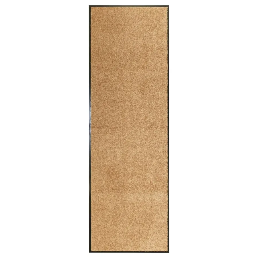 Paillasson lavable Crème 60x180 cm