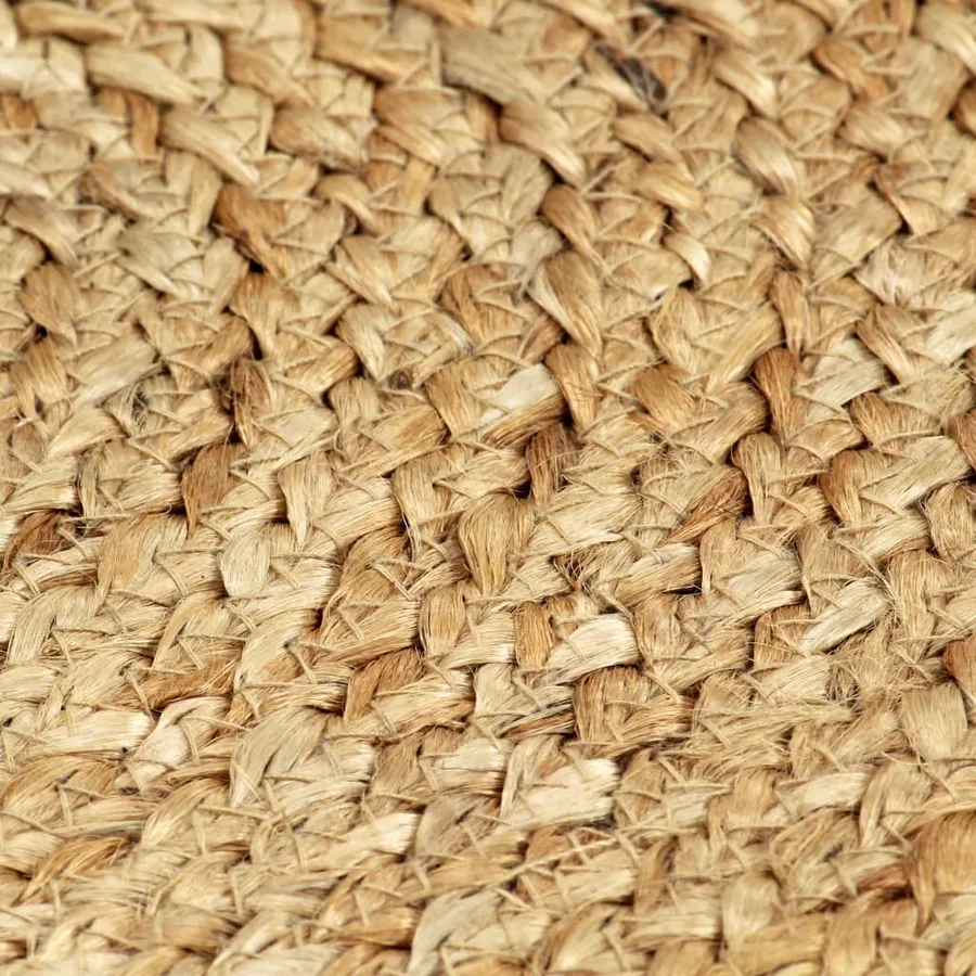 Napperons 4 pcs Naturel Plain 38 cm Rond Jute - 3