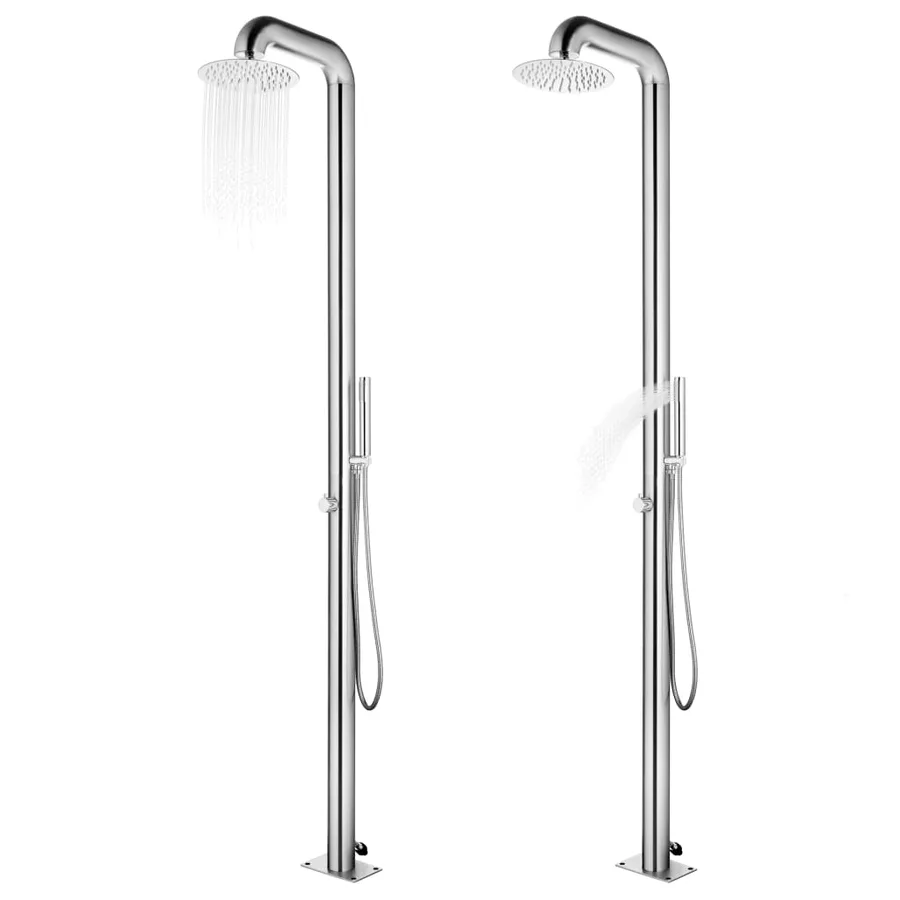 Douche de jardin 225 cm Acier inoxydable - 2